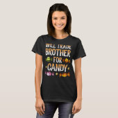 Will Trade Brother für Candy Shirt Halloween Siste (Vorne ganz)