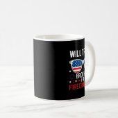 Will Trade Brother für Firecracker Funny 4. J Kaffeetasse (VorderseiteRechts)
