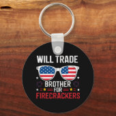 Will Trade Brother für Firecracker Funny 4. J Schlüsselanhänger (Vorderseite)