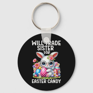 Will Trade Sister Candy Oaster Boy Easter Brot Schlüsselanhänger