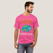 Will Trade Sister Dinosaur Funny Dinosaur T-Shirt (Vorne ganz)