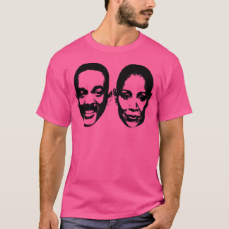 Will und Jada Faces Grafik T-Shirt Iconic Couple T