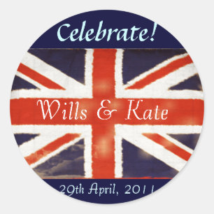 Will und Kate Royal Wedding Stickers