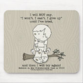 Will wieder versuchen mousepad (Vorne)