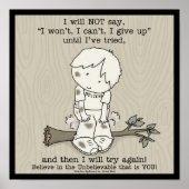 Will wieder versuchen poster (Vorne)