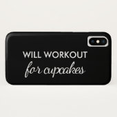 Will Workout für Cupcakes iPhone Fall Case-Mate iPhone Hülle (Rückseite (Horizontal))