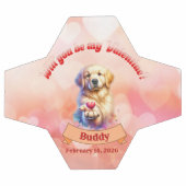 Will you be mine Valentine? personalized  Fußball (Flach)