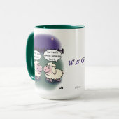 Will You Be Mine Valentine's Large Mug Tasse (Vorderseite Links)