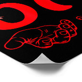 Will You Be My 67 Funny Six Seven Hands Meme Valen Poster (Ecke)