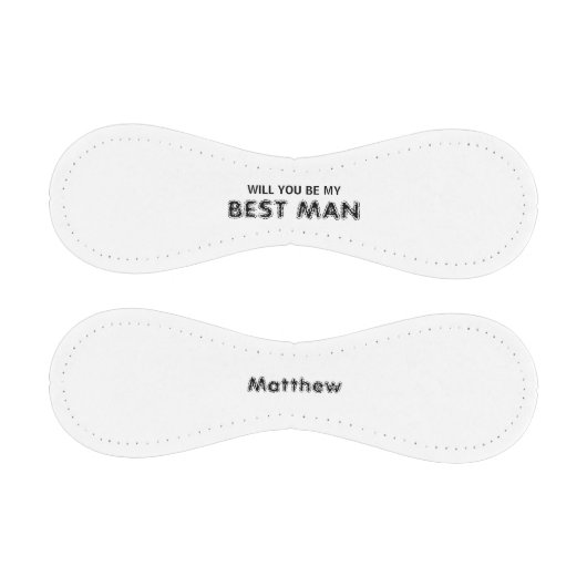 Will You Be My Best Man Name Baseball (Paneele)