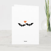 Will you be my boo Halloween Card Karte (Rückseite)