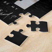 Will you be my Bridesmaid Minimalist Photo Modern Puzzle (Seite)