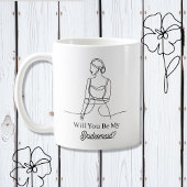 Will You Be My Bridesmaid Proposal Kaffeetasse