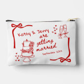 Will you be my Bridesmaid Proposal Zubehörtasche (Rückseite)