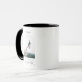 Will you be my Bridesman Minimal Photo Modern Arch Tasse (Vorderseite Links)