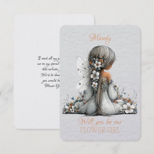 Will You Be My Flower Girl (Vorne/Hinten)