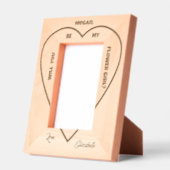 Will You Be My Flower Girl Frame Geätzte Rahmen (Links)
