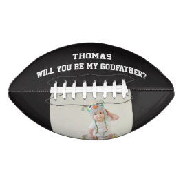 Will You Be My Godfather Godparent Proposal Sports Football