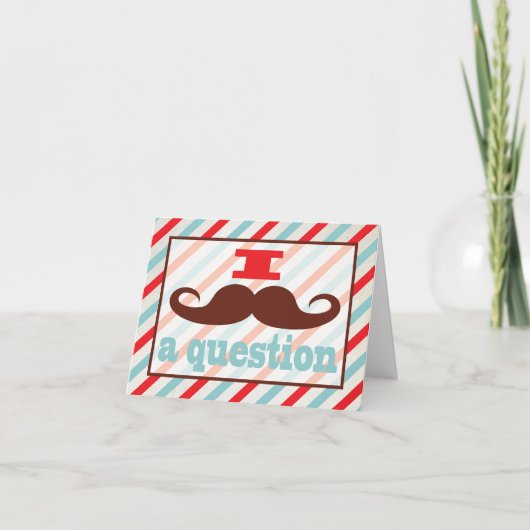 Will you be my Groomsman cards Einladung (Vorderseite)