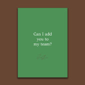 Will You Be My Groomsman Football Theme Card Einladung