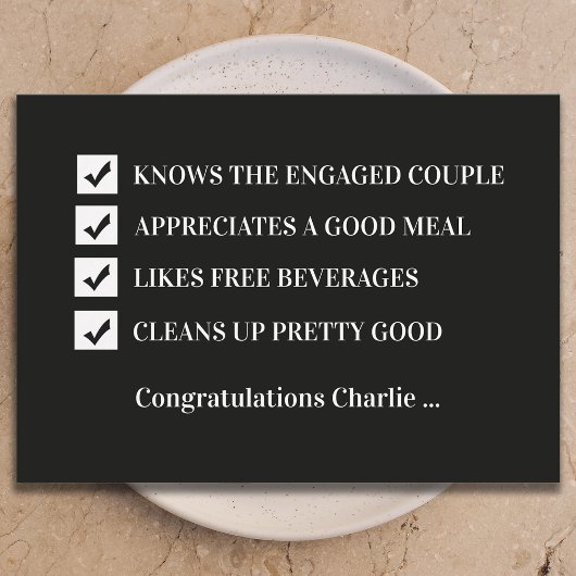 Will You Be My Groomsman Funny Digital Card Einladung