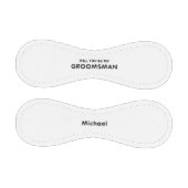 Will You Be My Groomsman Name Baseball (Paneele)