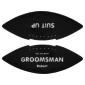 Will You Be My Groomsman Proposal Football (Paneele)