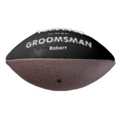 Will You Be My Groomsman Proposal Football (Gedreht 270)