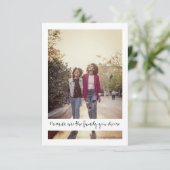 Will You Be My Junior Bridesmaid Photo Proposal (Stehend Vorderseite)