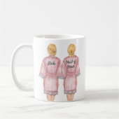 Will you be my Maid Honor? Girls In Robes Coffee M Kaffeetasse (Links)