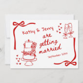 Will you be my Maid of Honor Card Invitation Einladung (Rückseite)