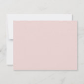 Will You Be My Maid of Honor? Pink Roses & Doves (Rückseite)