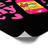 Will You Be My Valentina Salsa Meme Mexican Valent Poster (Ecke)