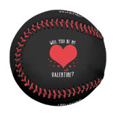 Will you be my valentine baseball (Vorderseite Links)