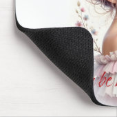 Will You Be My Valentine – Romantic Art Print Mousepad (Ecke)