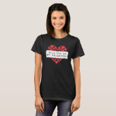 Will you be my Valentine Romantic Valentine's Day T-Shirt (Vorne ganz)