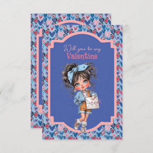 Will You Be My Valentine Teen  (Vorne/Hinten)