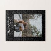Will you be our Officiant Minimal Photo Modern Puzzle (Horizontal)