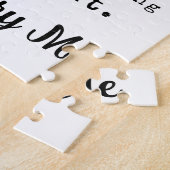 Will you heiratet me - Liebe-Erklärung anpassen Puzzle (Seite)