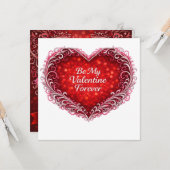 Will You Marry Me? 1 Karte (Vorderseite/Rückseite Beispiel)