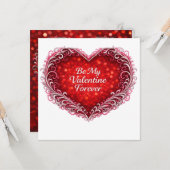 Will You Marry Me? 1 Karte (Vorderseite/Rückseite Beispiel)