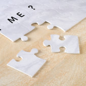 Will You Marry Me Proposal Photo Simple Clean Puzzle (Seite)