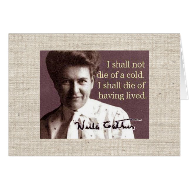 Willa Cather (Vorderseite (Horizontal))