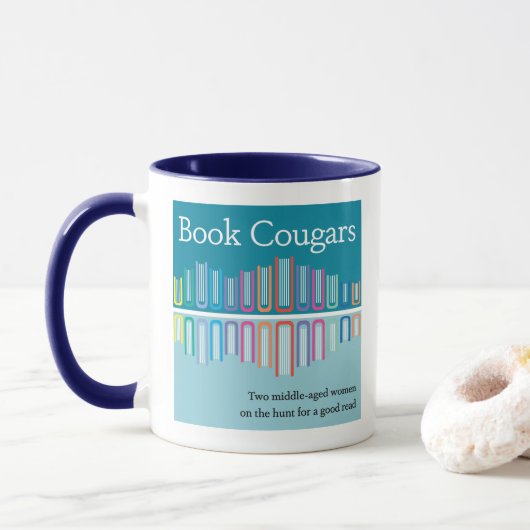 Willa Cather Quote Tasse Square Book Cougars Logo (Mit Donut)