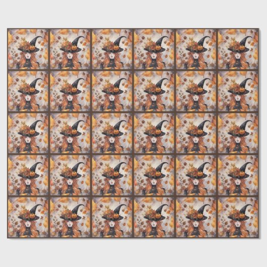Willa Die Hexe Geschenkpapier (Flach)