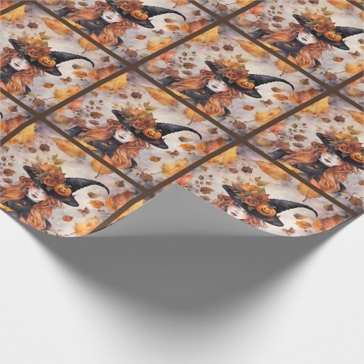 Willa Die Hexe Geschenkpapier (Ecke)