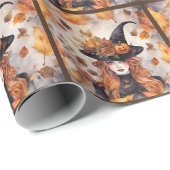 Willa Die Hexe Geschenkpapier (Rolleneckpunkt)