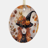 Willa Die Hexe Keramik Ornament (Rechts)