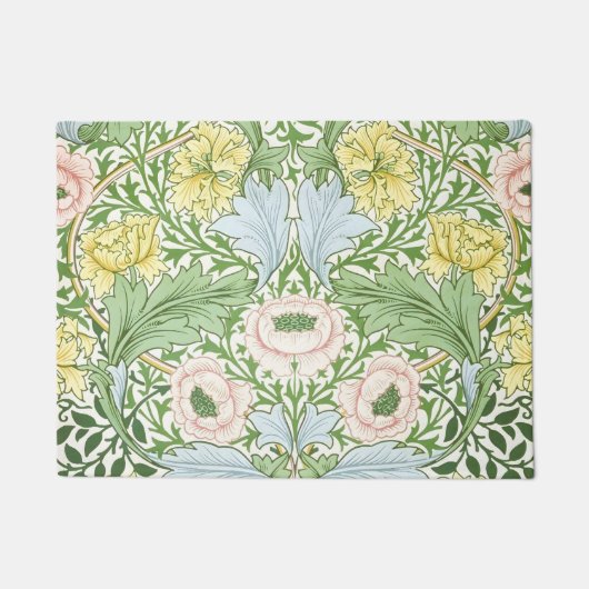 Willam Morris Myrtle Garden Floral Classic Fußmatte (Vorderseite)