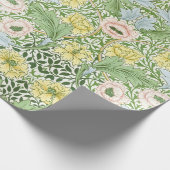 Willam Morris Myrtle Garden Floral Classic Geschenkpapier (Ecke)